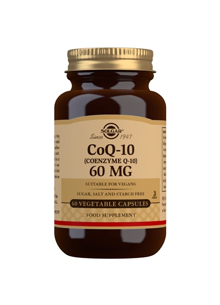 Solgar - CoQ-10 (Coenzyme Q-10) 60 mg (60 Veg Caps)